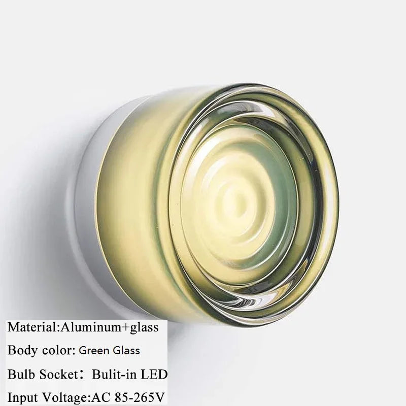 Orb Flat Glass Sconce