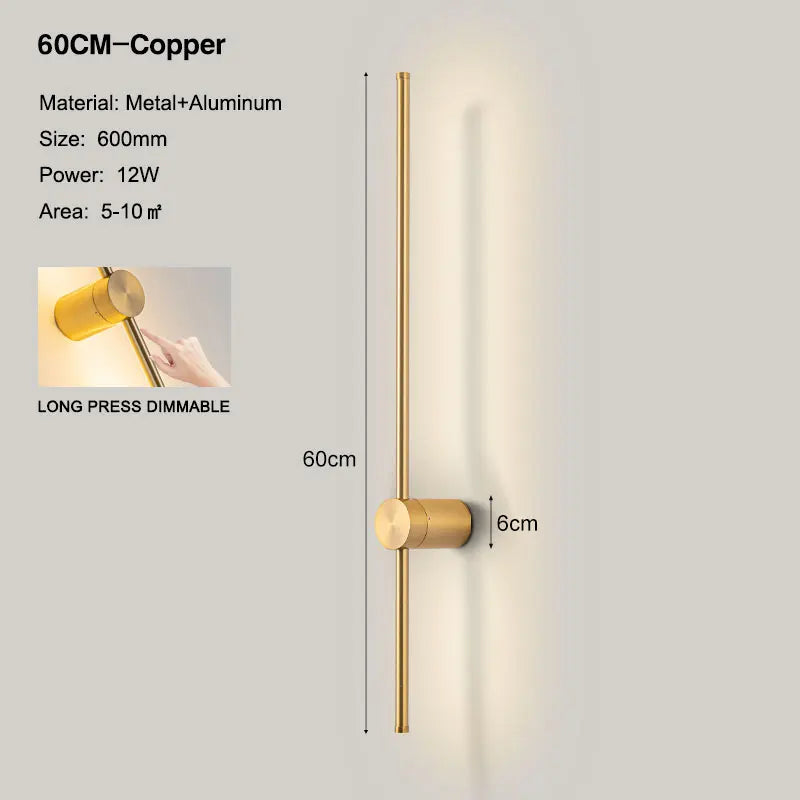 Pivot Rotating Wall Light