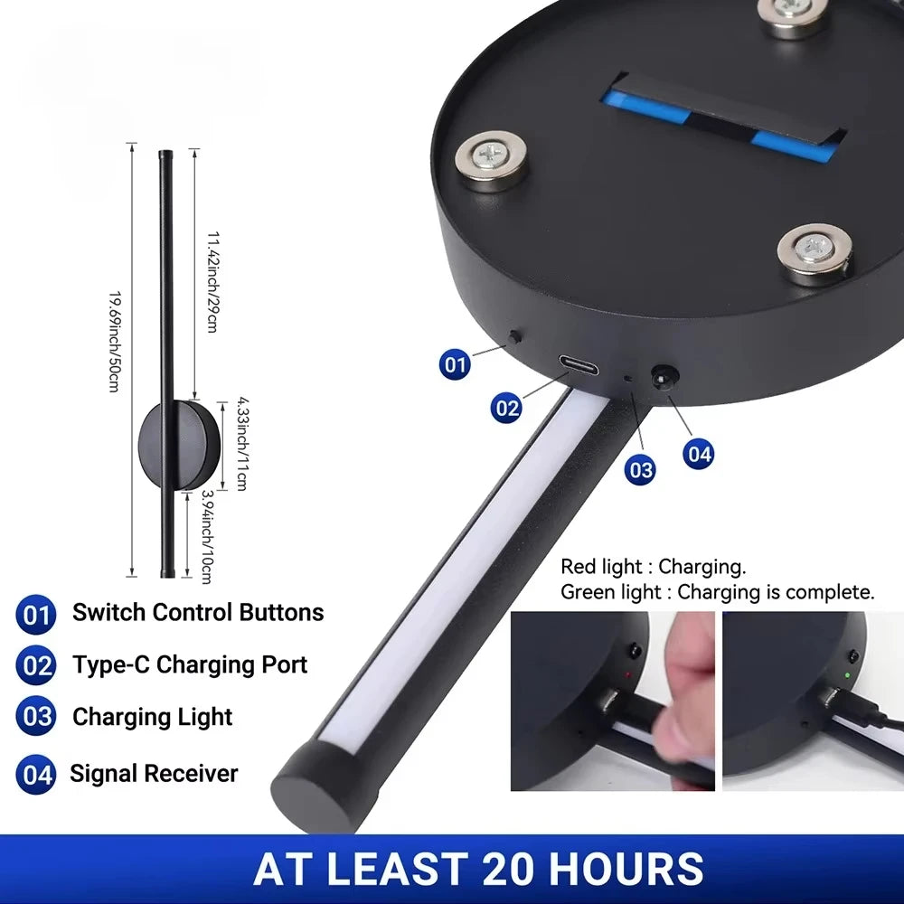 Magnet Cordless Wall Light