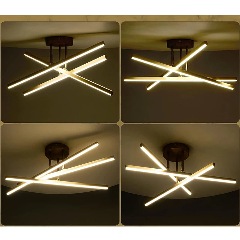 Nordic Minimalist Flush Mount Light