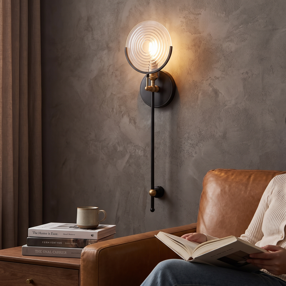 Orbit 120 Glass Wall Light