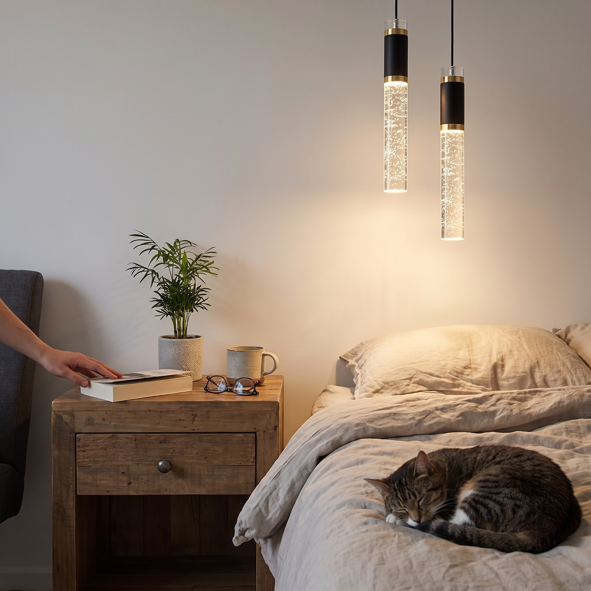 Drop Bedside Pendant