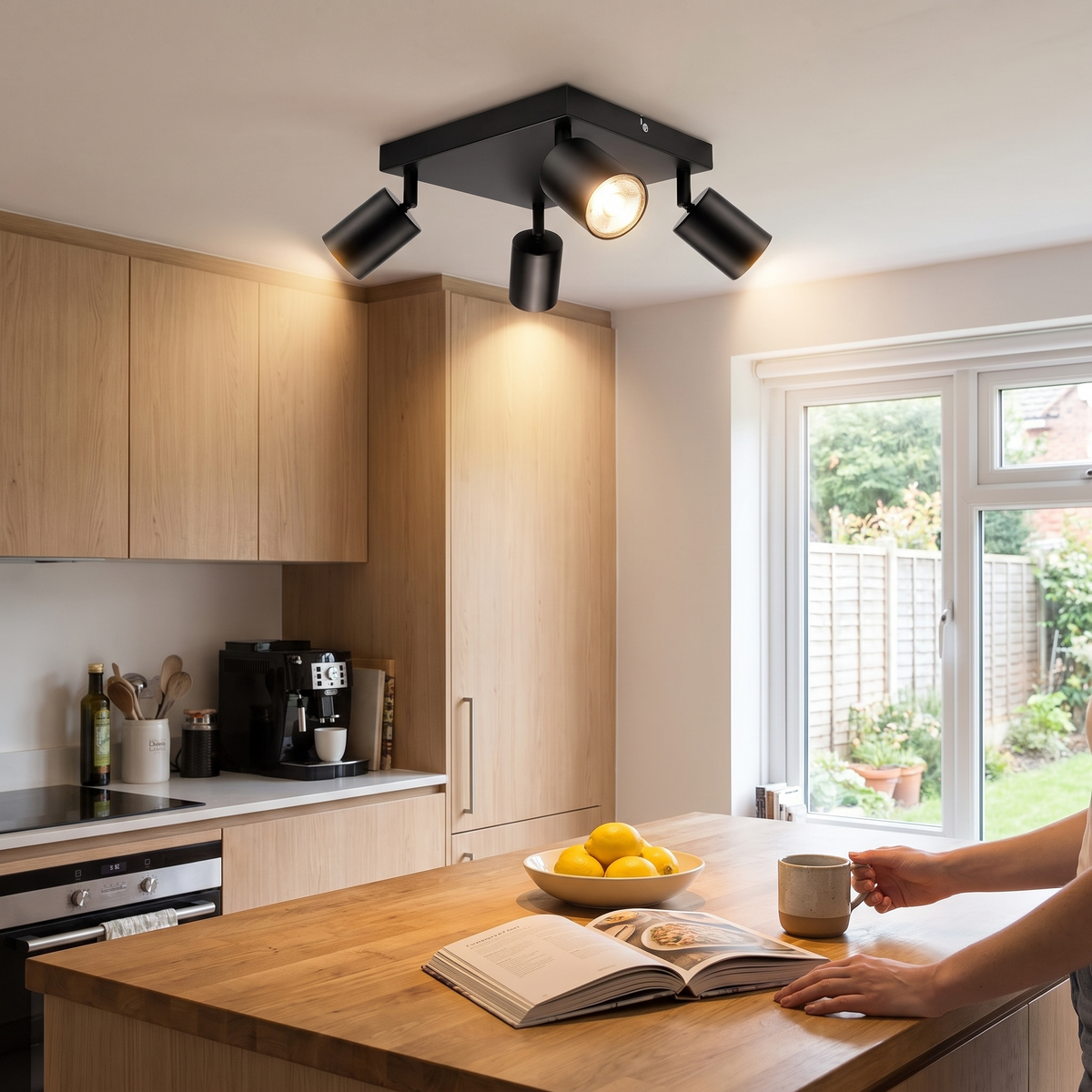 Quad Directional Ceiling Light