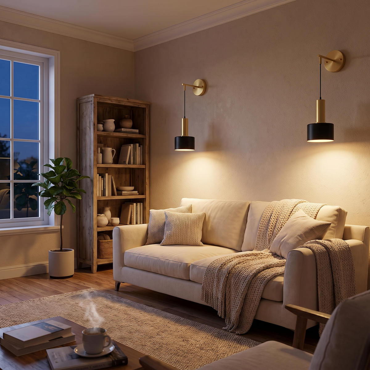 Vero Rechargeable Wall Light Set lifestyle
