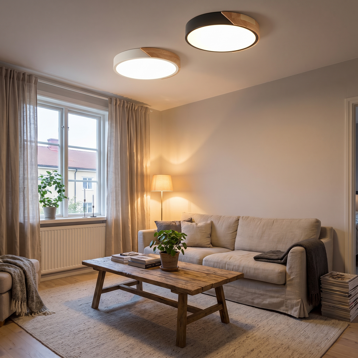 Slim LED Ceiling Light lifestyle