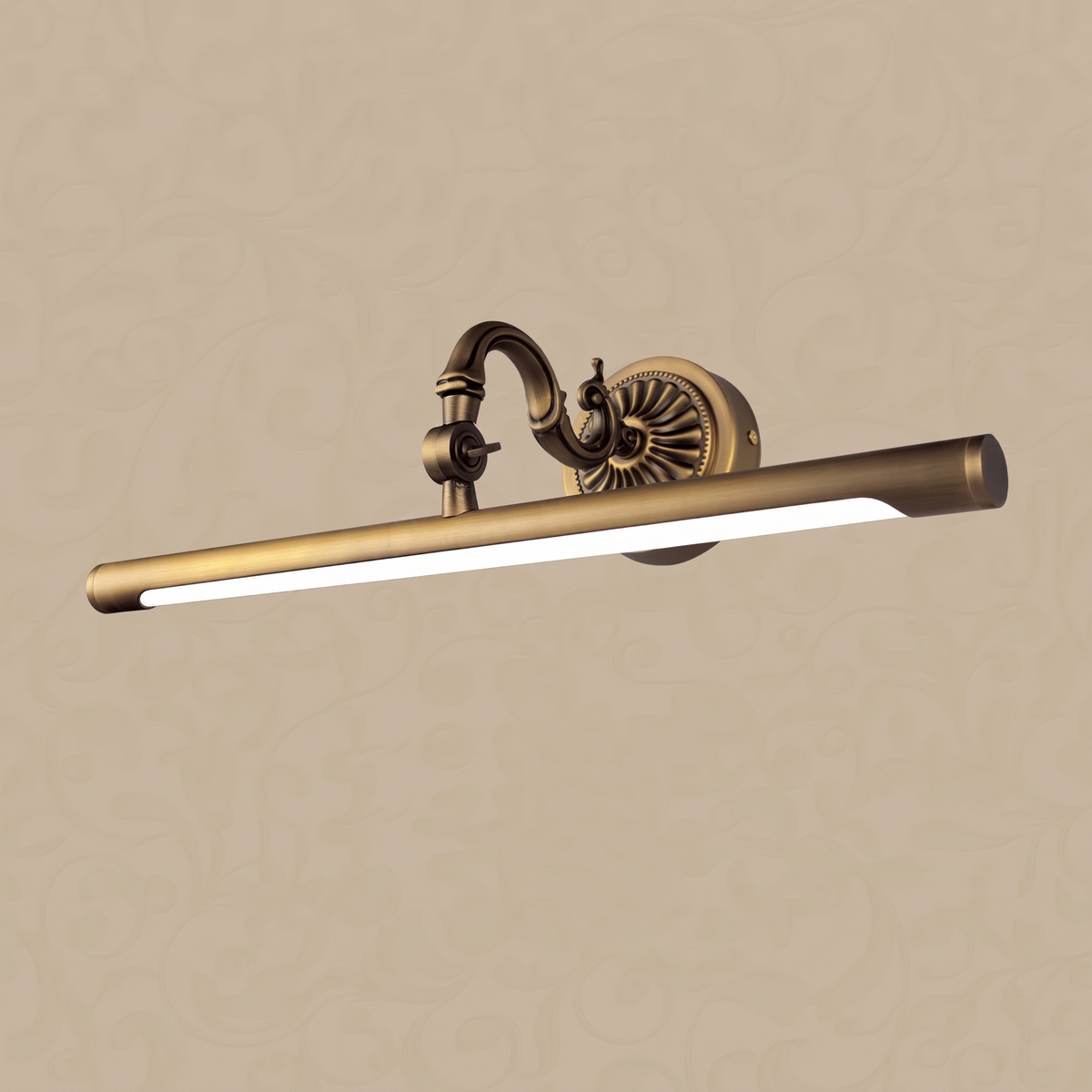 Copper Mirror Light 45cm