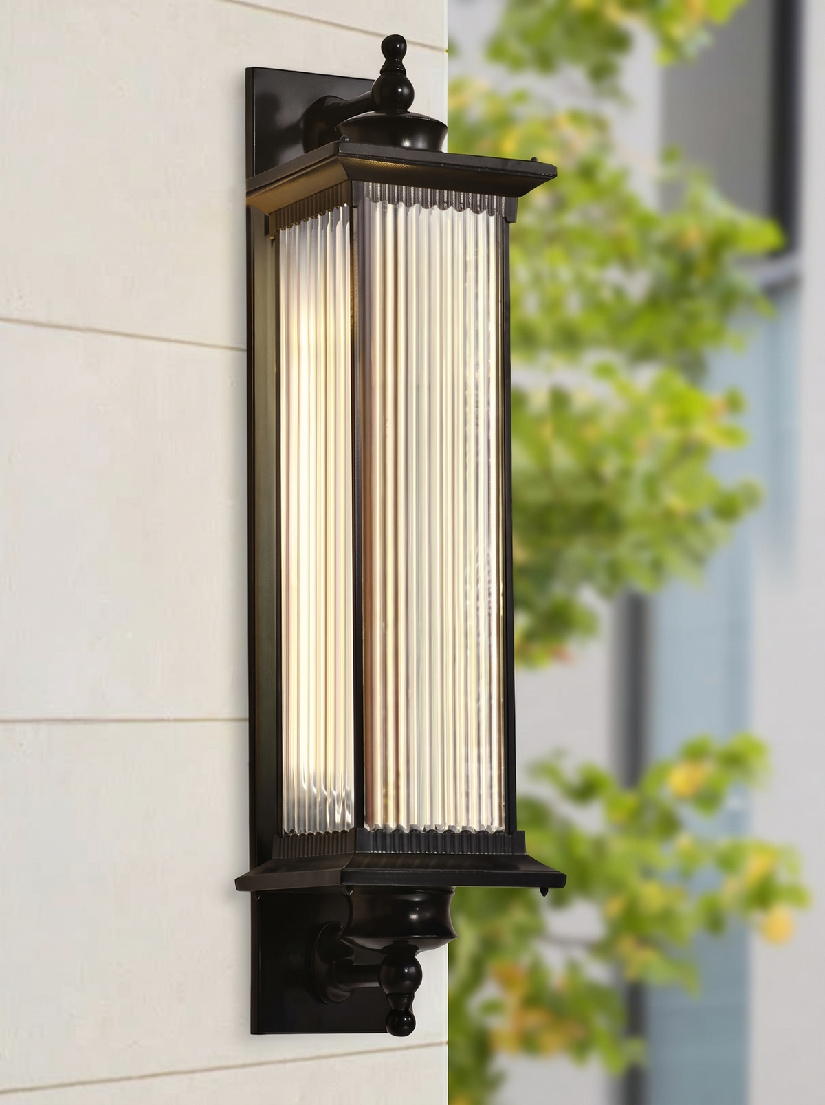 Grand European Gate Wall Light - detail